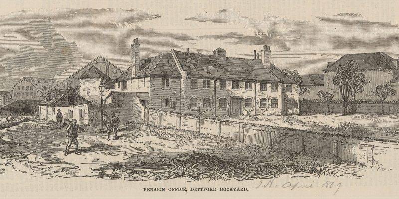 Pension_Office_Deptford_Dockyard_April_1869